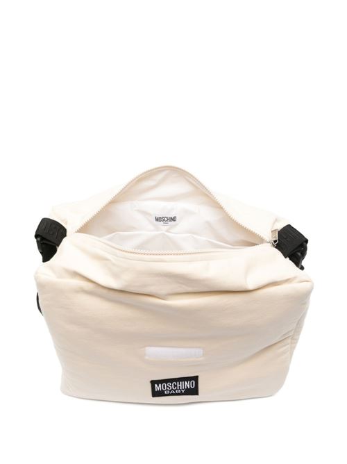 Borsa unisex Moschino Baby beige con logo MOSCHINO BABY | MUX05VLCA1920404